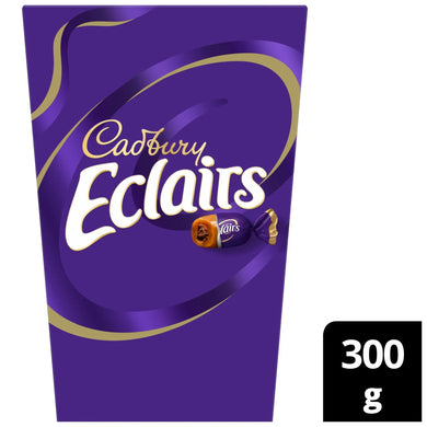 Cadbury Chocolate Eclairs Carton 300g CHRISTMAS