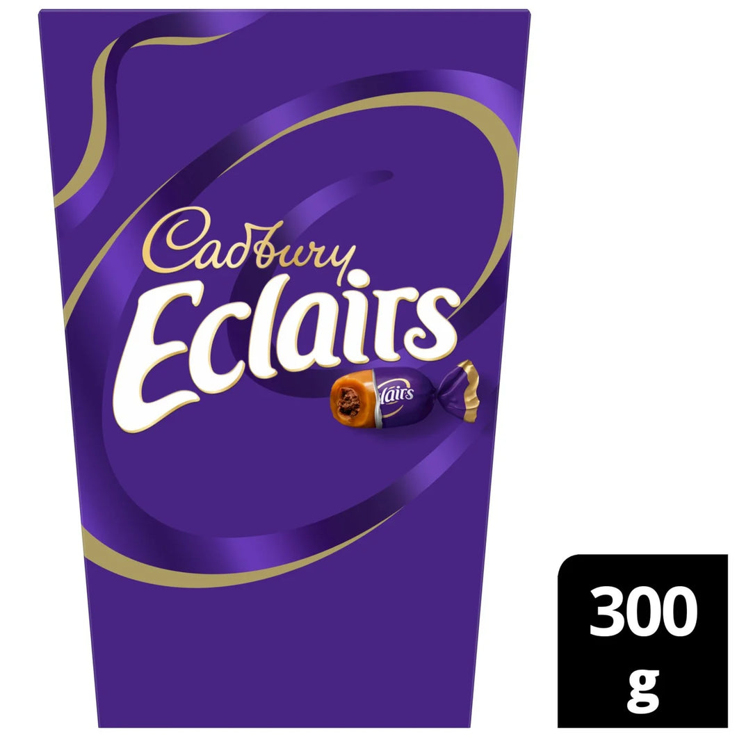 Cadbury Chocolate Eclairs Carton 300g CHRISTMAS