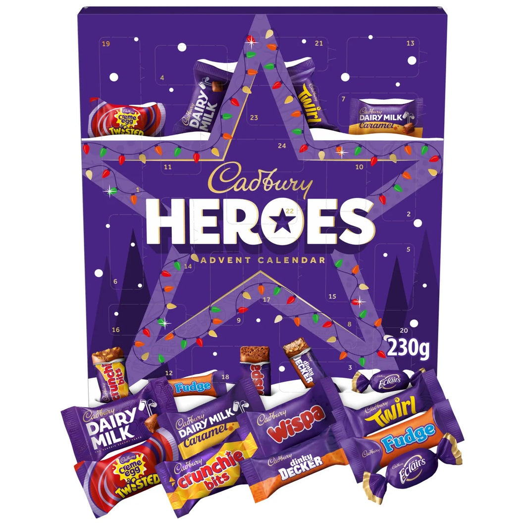 Cadbury Heroes Advent Calendar- CHRISTMAS