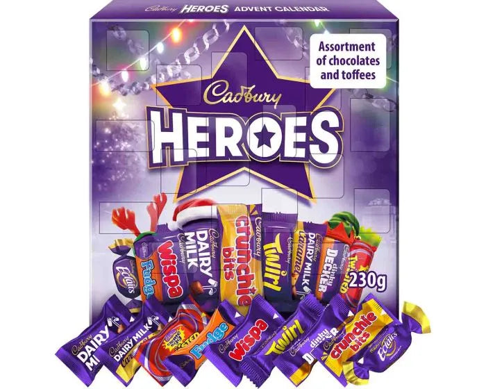 Cadbury Heroes Advent Calendar- CHRISTMAS