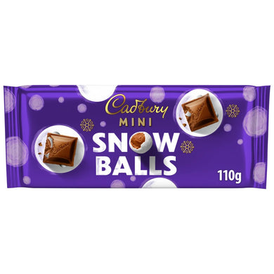 Cadbury Mini Snowballs Bar 110g - CHRISTMAS