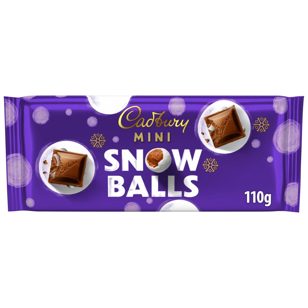 Cadbury Mini Snowballs Bar 110g - CHRISTMAS