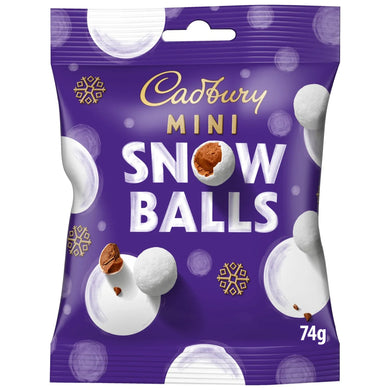 Cadbury Mini Snowball Bag 74g CHRISTMAS