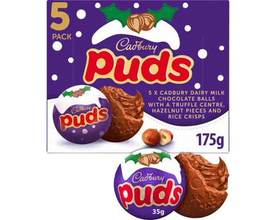 Cadbury Christmas Puds 5 pack - CHRISTMAS - FRAGILE