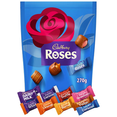 Cadbury Roses Pouch 270g CHRISTMAS