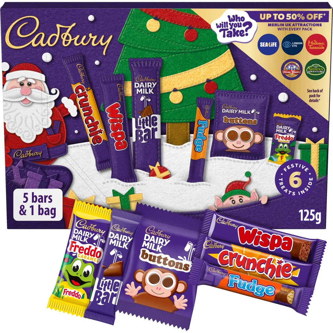 Cadbury Medium Selection Box 125g- CHRISTMAS