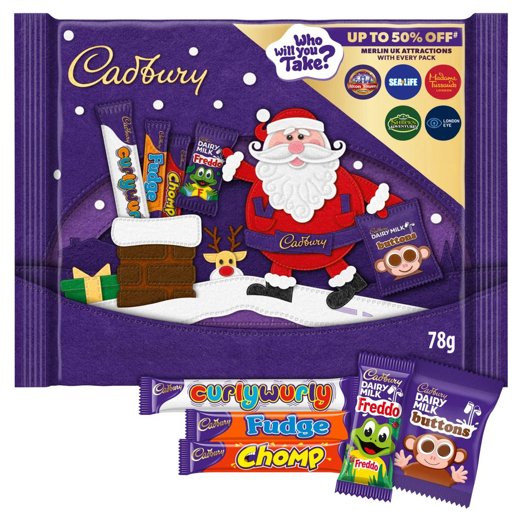 Cadbury Small Selection Box 78g Christmas - CHRISTMAS
