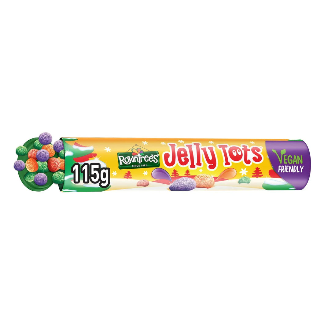 Rowntree's Jelly Tot Giant Tube 115g - CHRISTMAS