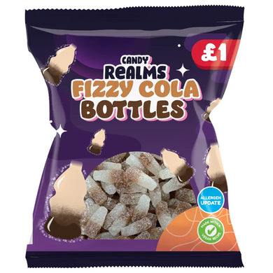 Candy Realms Fizzy Cola Bottles 190G