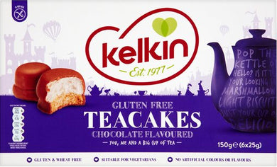 Kelkin Gluten Free Tea  Cakes 150g
