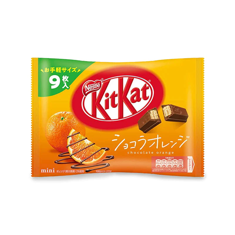Kit Kat Chocolate-Orange 10 mini bars -Japan
