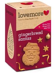 Lovemore Gingerbread Men Gluten Free 195g- CHRISTMAS