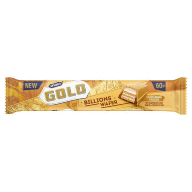 Mcvities Gold Billion Wafer Bar 39g NEW