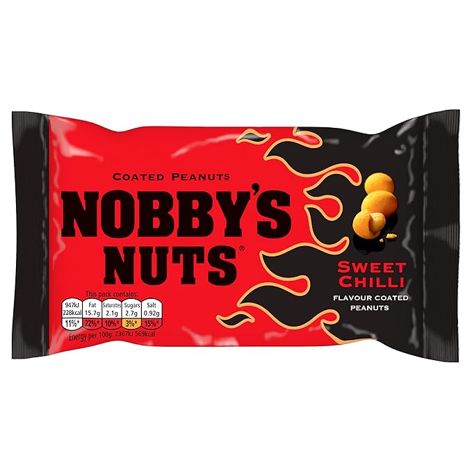 Nobby Nuts Sweet Chili Peanuts 40g