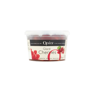 Opies Glace Cherries 200g - CHRISTMAS