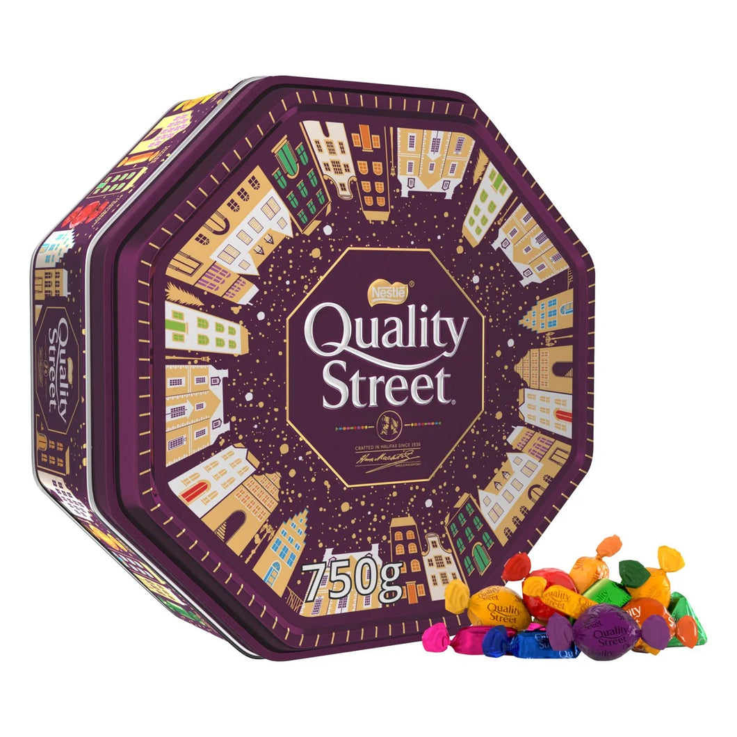 Nestle Quality Street Tin Chocolates 750g- FRAGILE- CHRISTMAS