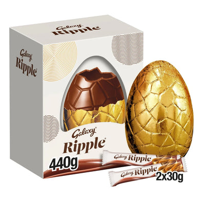 Galaxy Ripple Luxury Easter Egg 440g - FRAGILE