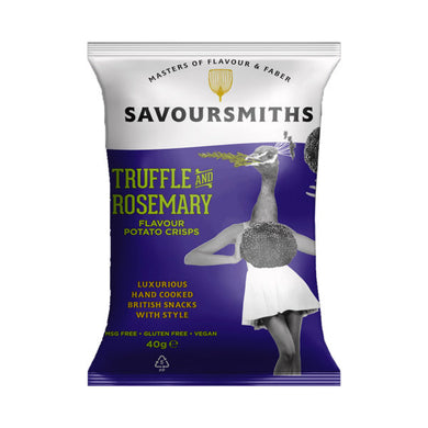 Savoursmiths Truffle & Rosemary Crisps 150g