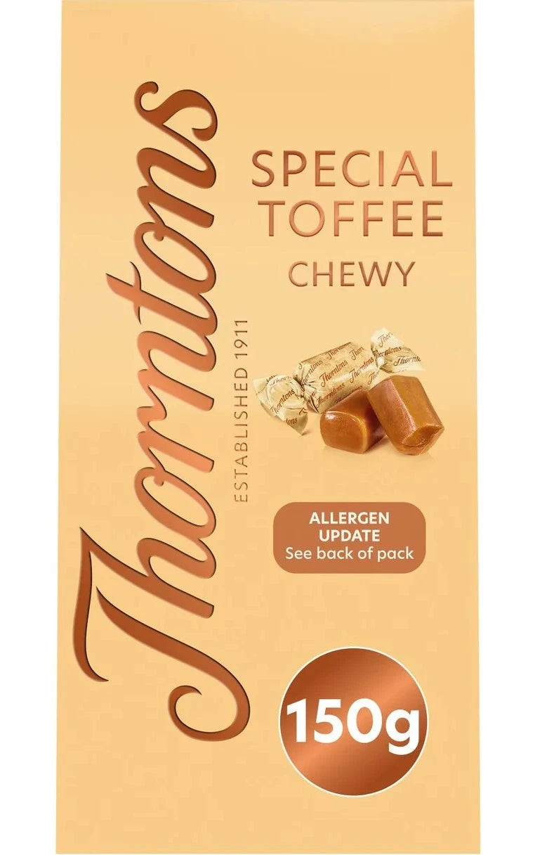 Thornton Original Toffee Box 150g - CHRISTMAS