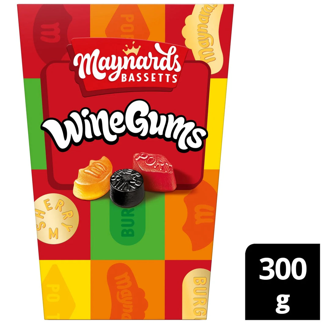Maynards Wine Gum Carton 300g CHRISTMAS