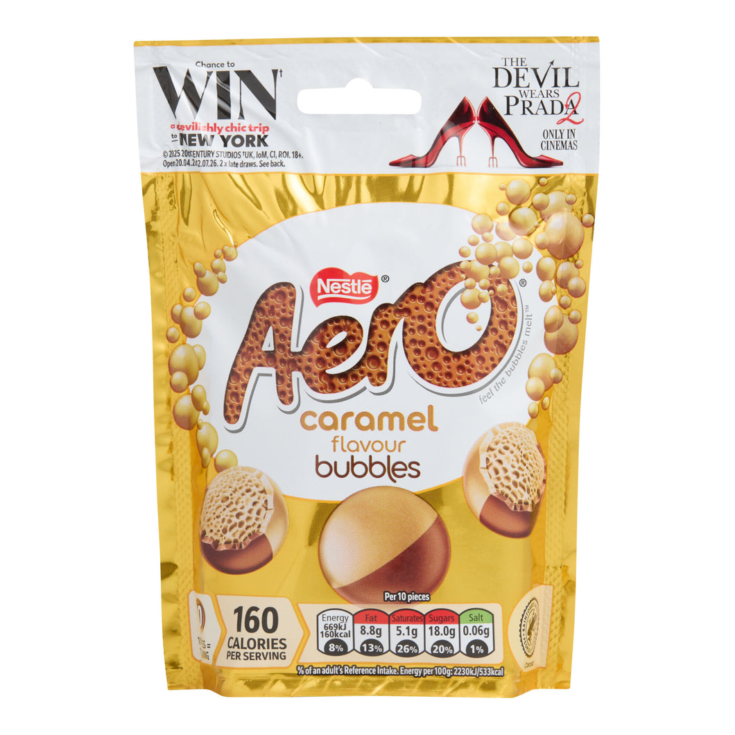 Aero Caramel Bubbles Pouch 92g