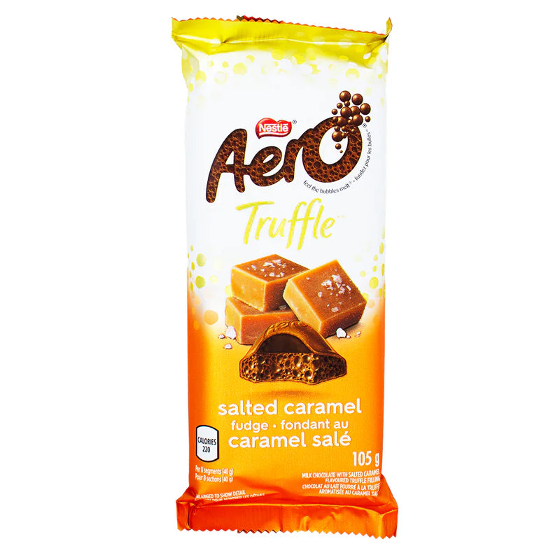 Aero Bar Truffle Salted Caramel 105g- Canadian