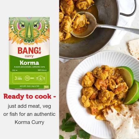 Bang Curry Korma Curry Spice Blend Kit 100g