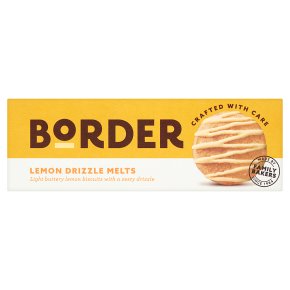 Border Lemon Drizzle Melts Biscuit 150g