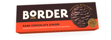 Border Dark Chocolate & Ginger Biscuit 150g