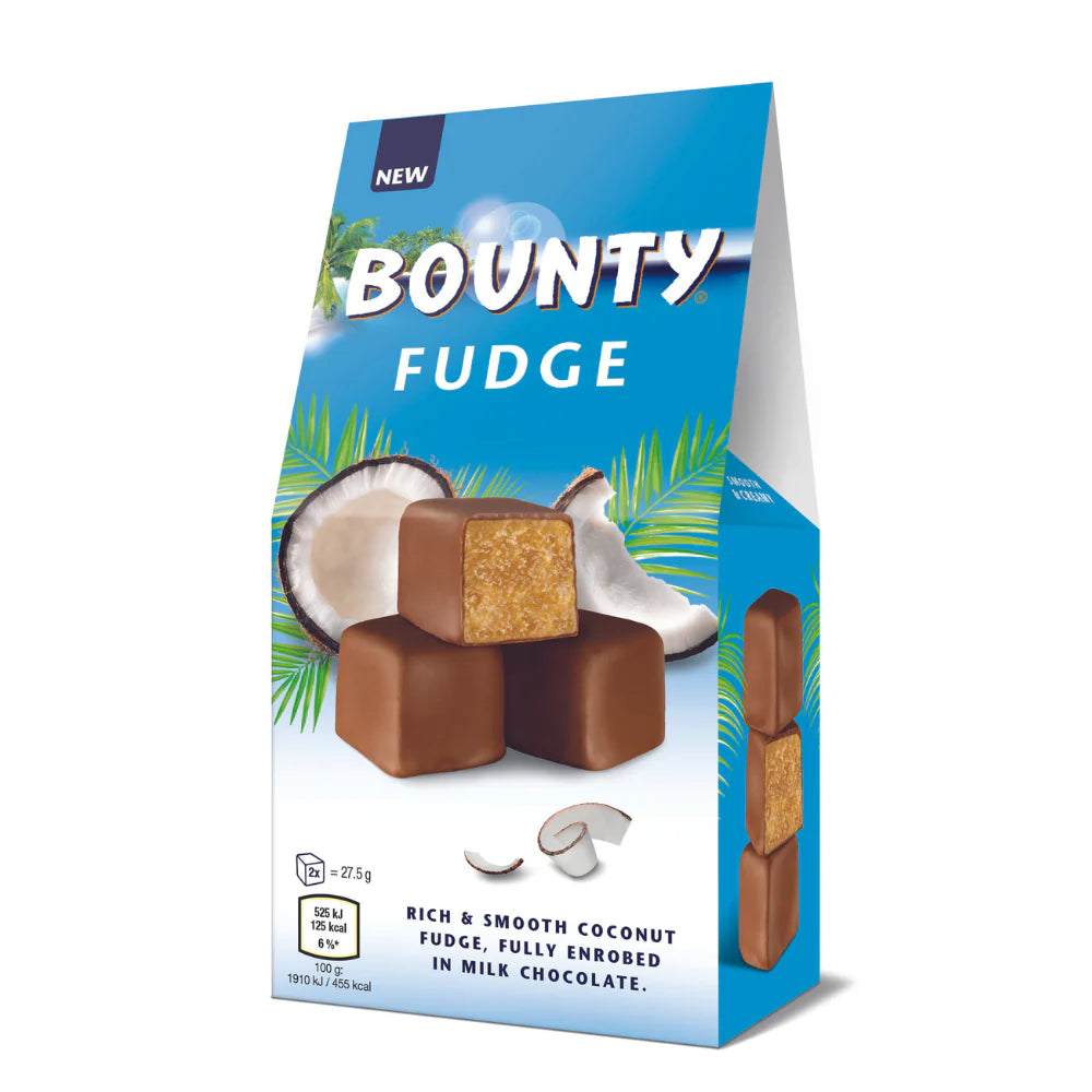 Bounty Milk Chocolate Fudge Gift Box 110g CHRISTMAS