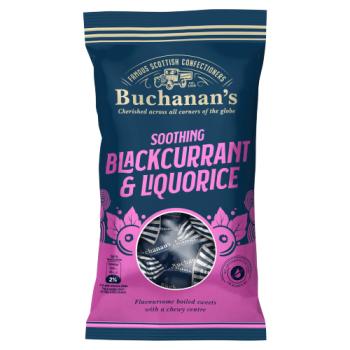 Buchanans Blackcurrant & Liquorice Bag 140g