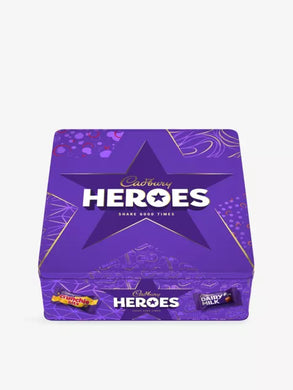 Cadbury Heroes Tin 700g  - FRAGILE - CHRISTMAS