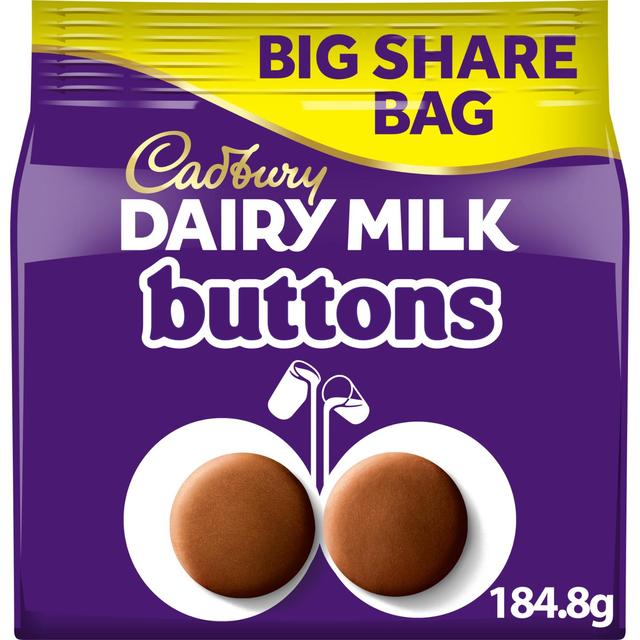 Cadbury Button Pouch Share Bag 184g