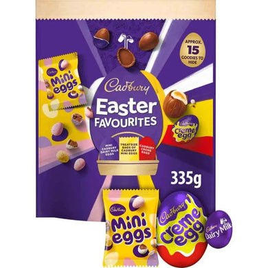 Cadbury Mini Egg Mix Favourites Pouch 335g -Easter - FRAGILE