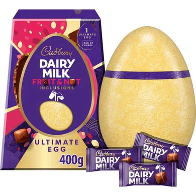 Cadbury Fruit & Nut Ultimate Easter Egg 400g - FRAGILE