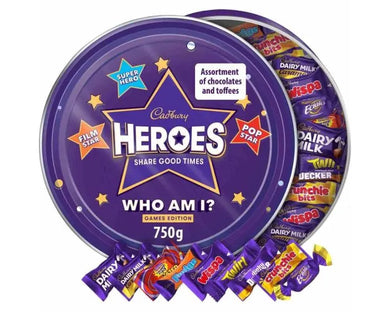 Cadbury Heroes Tin 750g  - FRAGILE -  CHRISTMAS