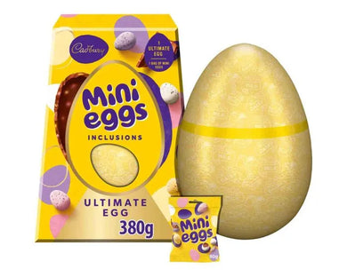 Cadbury Mini Egg Inclusion Easter Egg 380g -FRAGILE
