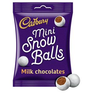 Cadbury Mini Snowball Bag 80g CHRISTMAS