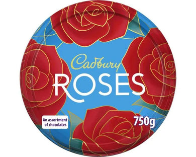 Cadbury Roses Tin 750g CHRISTMAS