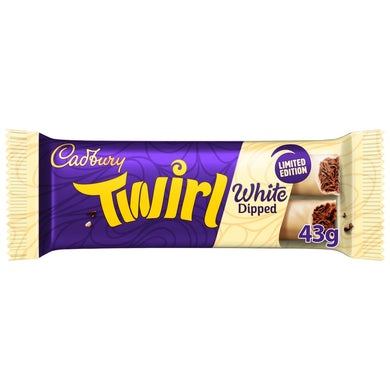 Cadbury Twirl Bar DIPPED WHITE