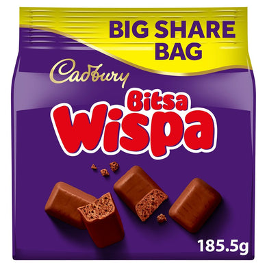 Cadbury Wispa Bitsa Bag LARGE Share size 185g