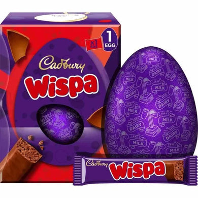 Cadbury Wispa Easter Egg Large 182G - FRAGILE