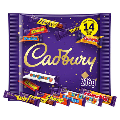 Cadbury Family Treatsize Bag 207g - CHRISTMAS - FRAGILE