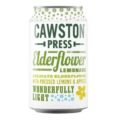Cawston Press Sparkling Elderflower Lemonade Can 330ml