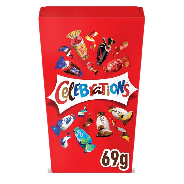Mars Celebration Carton 69g CHRISTMAS