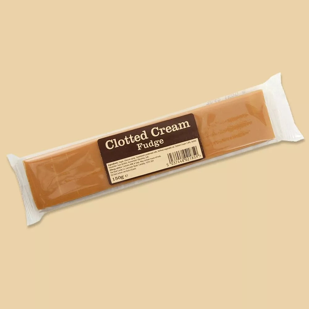 Real Candy Clotted Cream Fudge Bar 130g