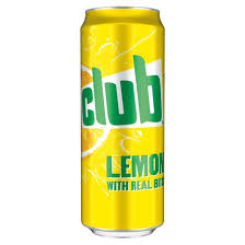 Club Lemon Soda Can  330ml