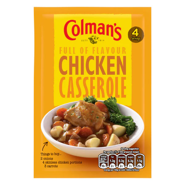 Colmans Chicken Casserole Seasoning Mix