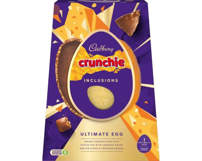 Cadbury Crunchie Ultimate Easter Egg 396g - FRAGILE