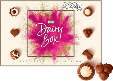 Nestle Dairy Box Chocolates Carton 322g BBE 5/26